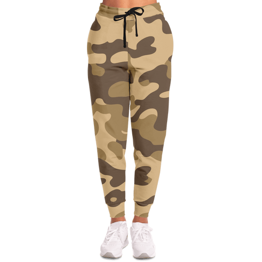 Camo Sweatpants | Unisex | Khaki Camouflage