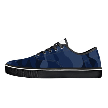 Camo Skate Shoes | Deep Blue Camouflage