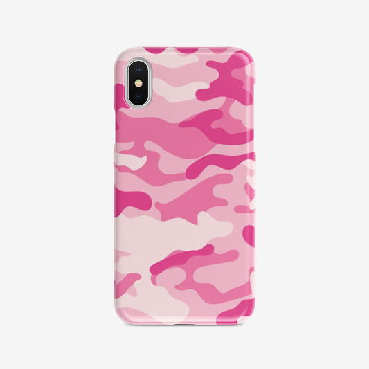 Camo Phone Case | iPhone | Lavender Pink Camouflage