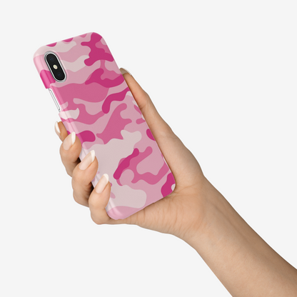 Camo Phone Case | iPhone | Lavender Pink Camouflage