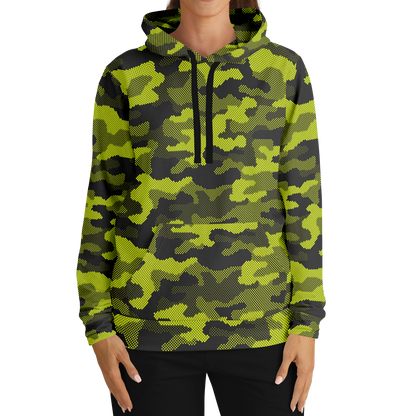 Green Dotted Camo Hoodie | Military Camouflage