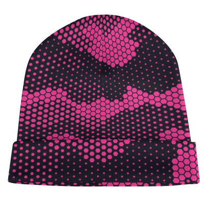 Camo Beanie | Pink Digital Camouflage