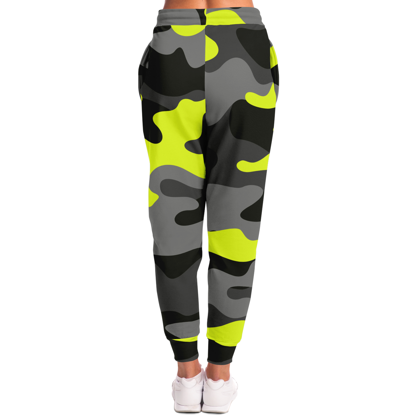 Camo Sweatpants | Unisex | Black, Gray & Yellow