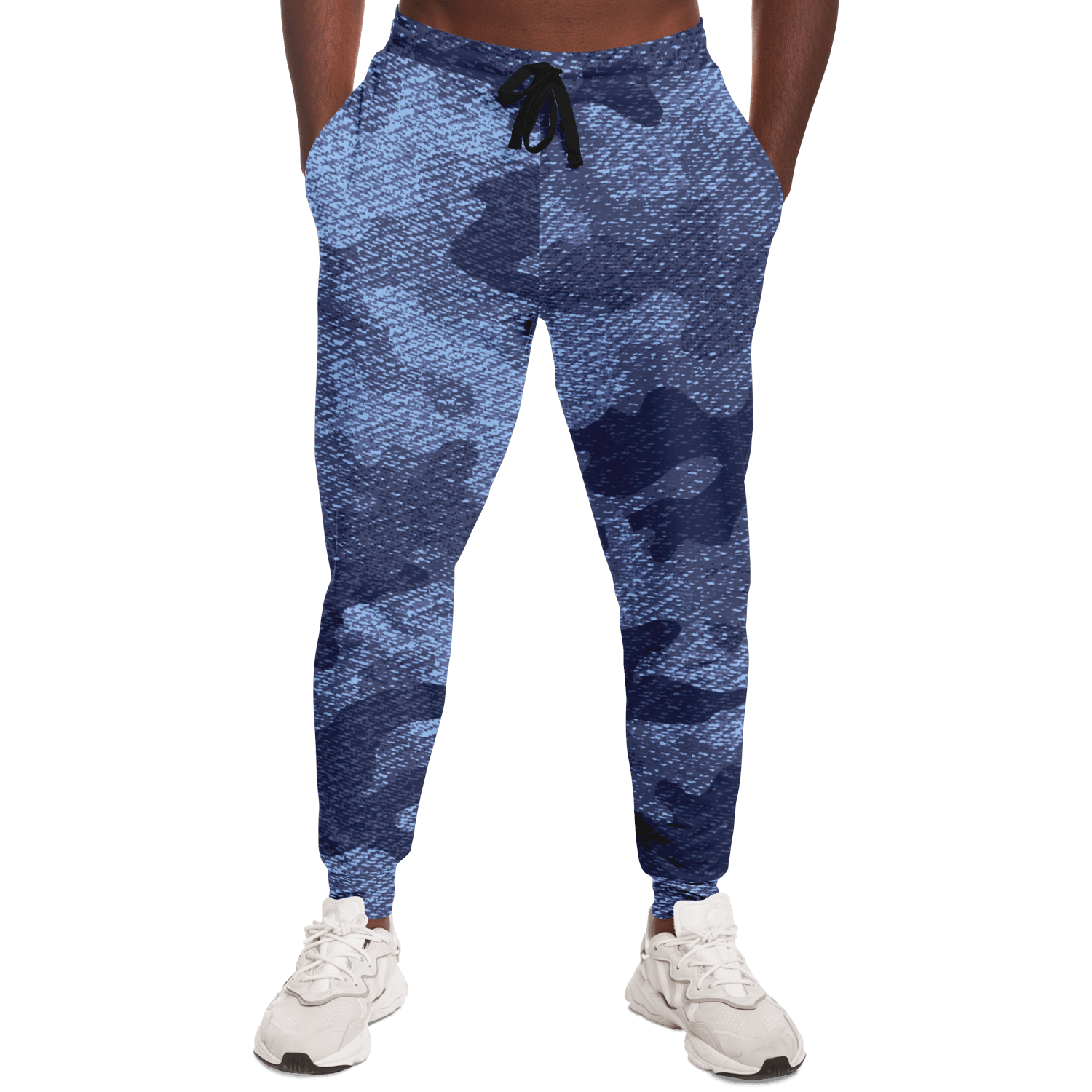 Camo Joggers | Unisex | Denim Blue