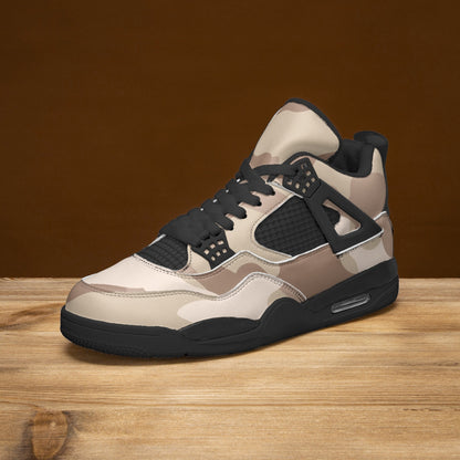 Camo Jordans AJ4 | Desert Brown Camouflage