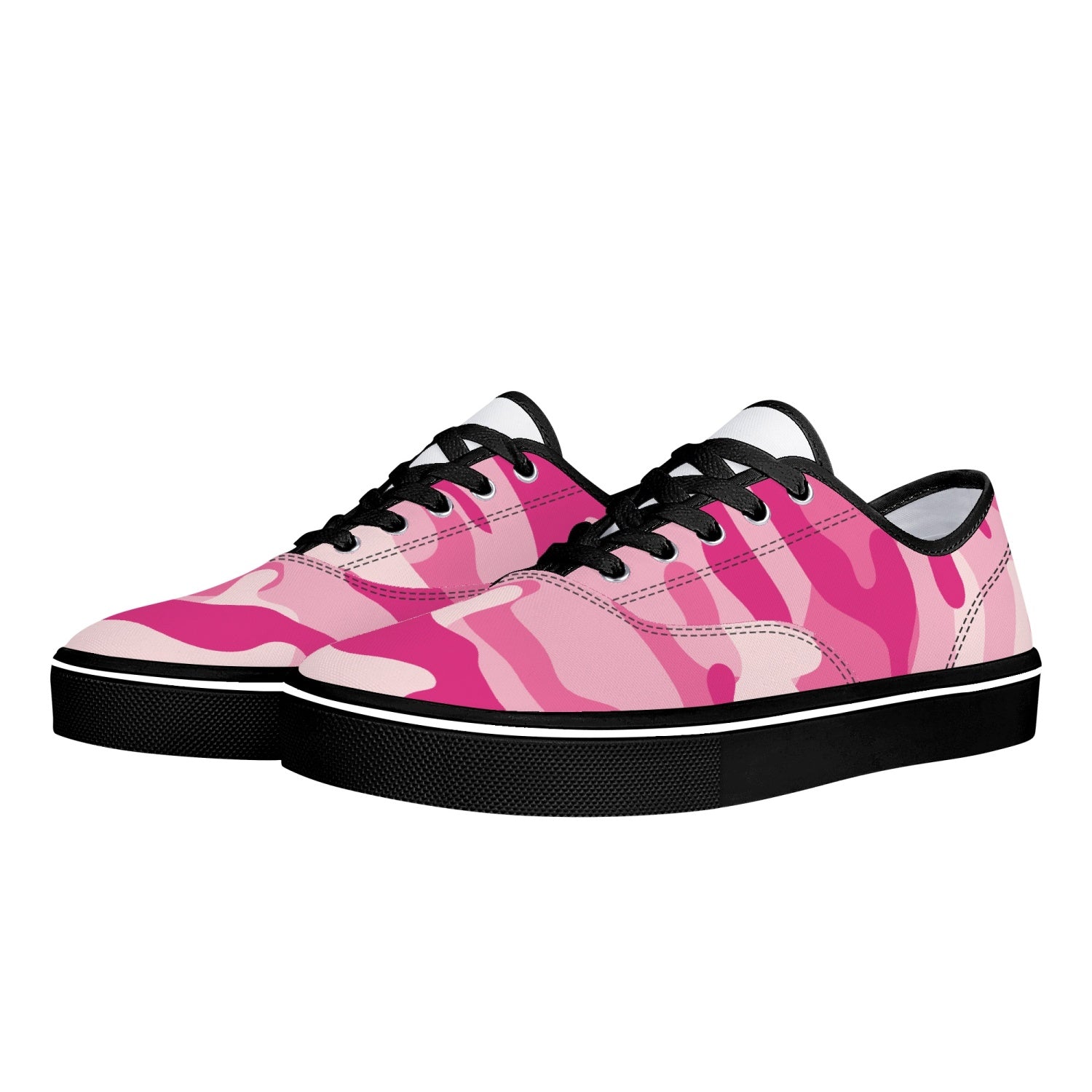 Camo Skate Shoes | Lavender Pink Camouflage