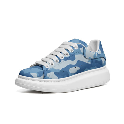 Oversized McQueen Sneakers | Military Blue