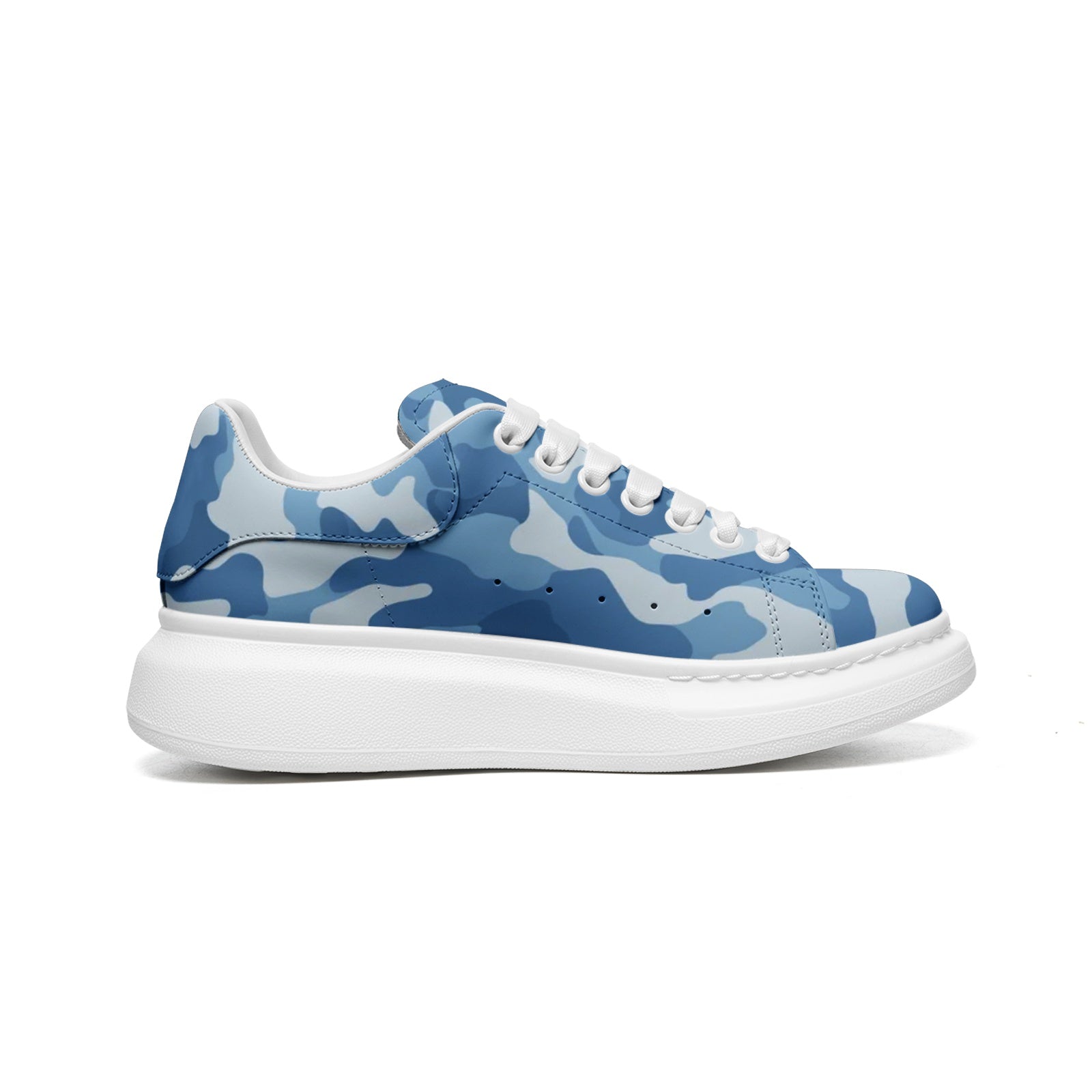 Oversized McQueen Sneakers | Military Blue