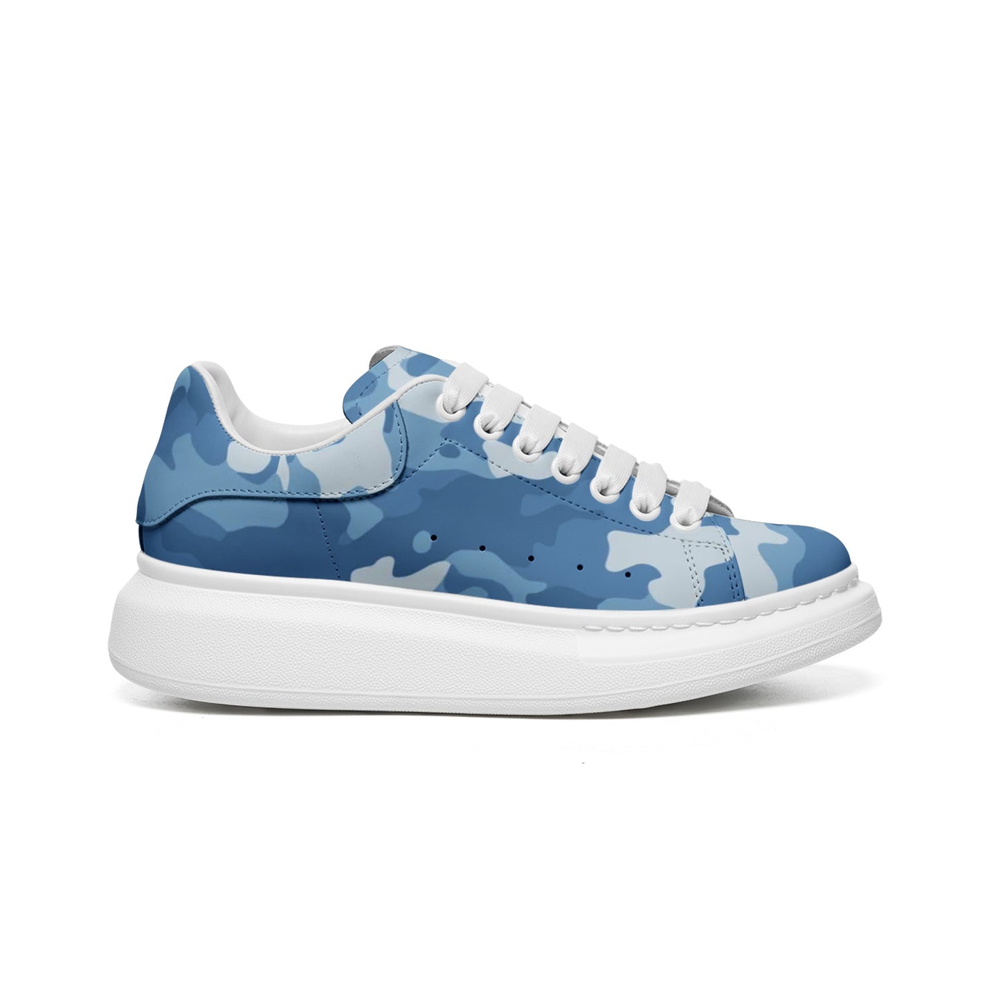 Oversized McQueen Sneakers | Military Blue