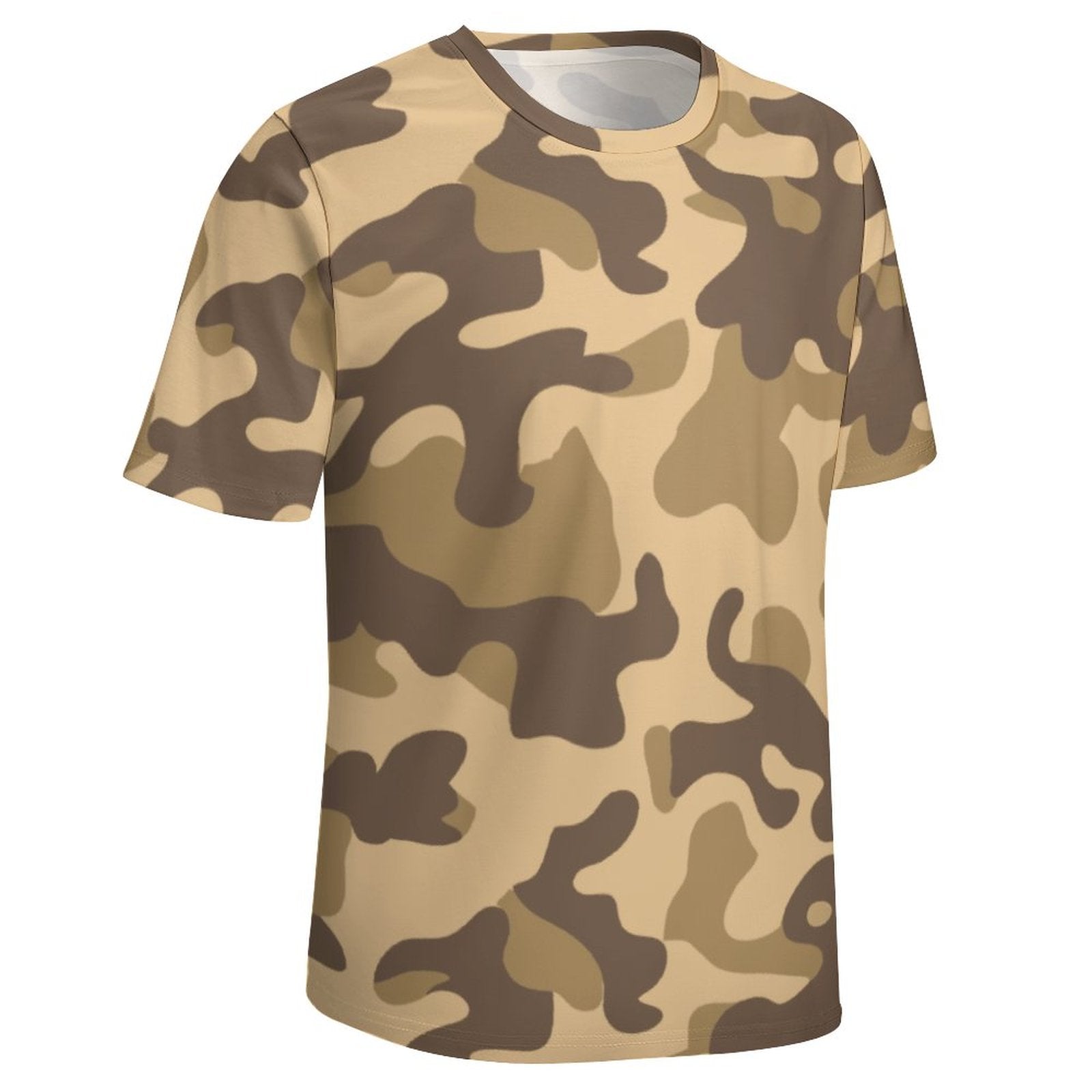 Camo Shirt | Khaki Camouflage T