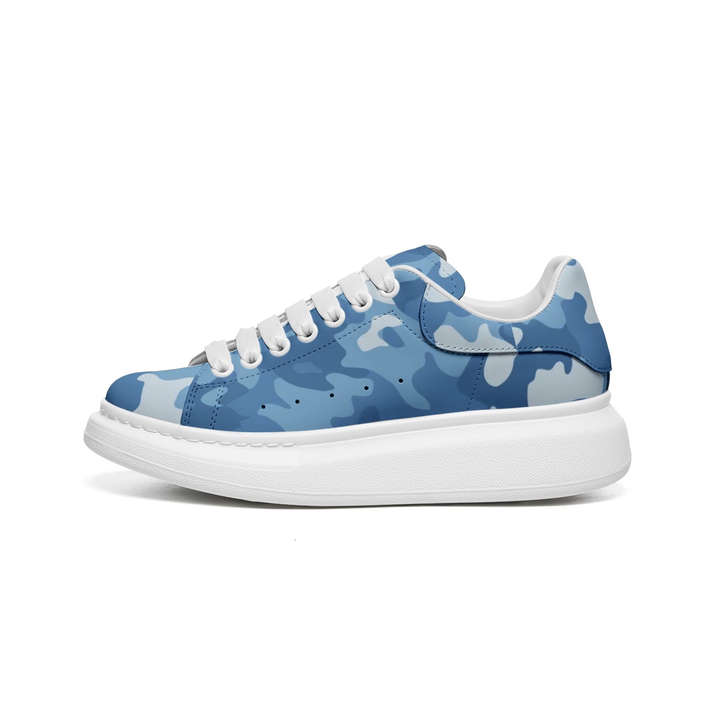 Oversized McQueen Sneakers | Military Blue