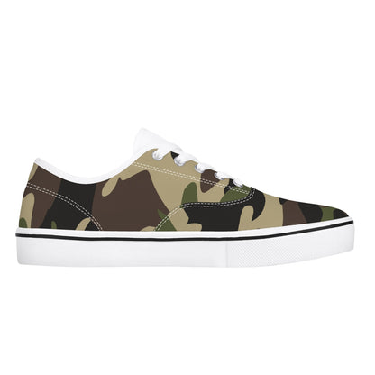 Camo Skate Shoes | Classic Green Camouflage