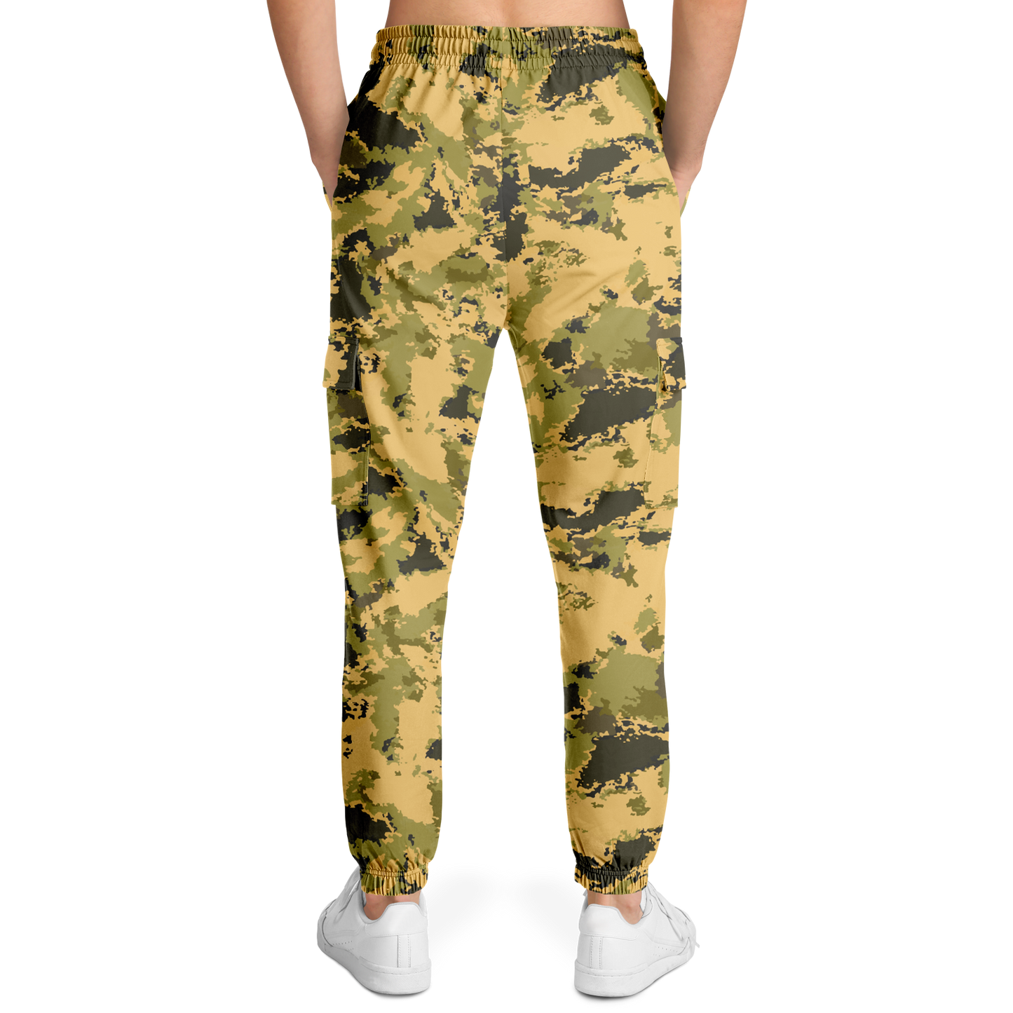 Desert Green Camo Cargo Pants | Unisex