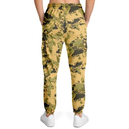 Desert Green Camo Cargo Pants | Unisex