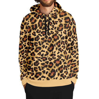 Leopard Hoodie | Classic Brown Pattern | Unisex