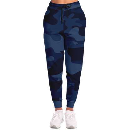 Camo Joggers | Unisex | Deep Blue