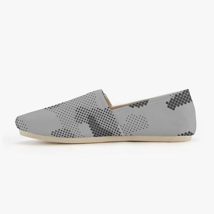 Camo Toms | Black and White Digital Camouflage Canvas Shoes