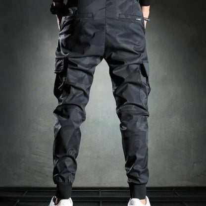 Multi-Pocket Camo Cargo Pants