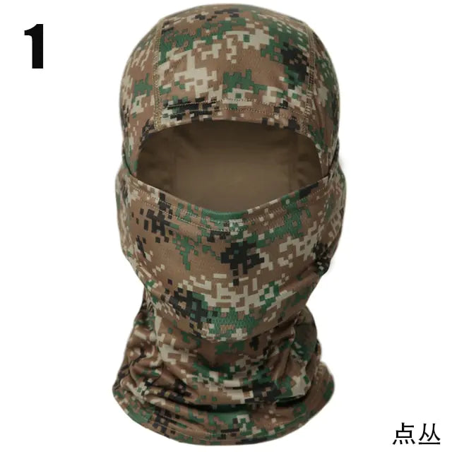 Full Camouflage Face Mask