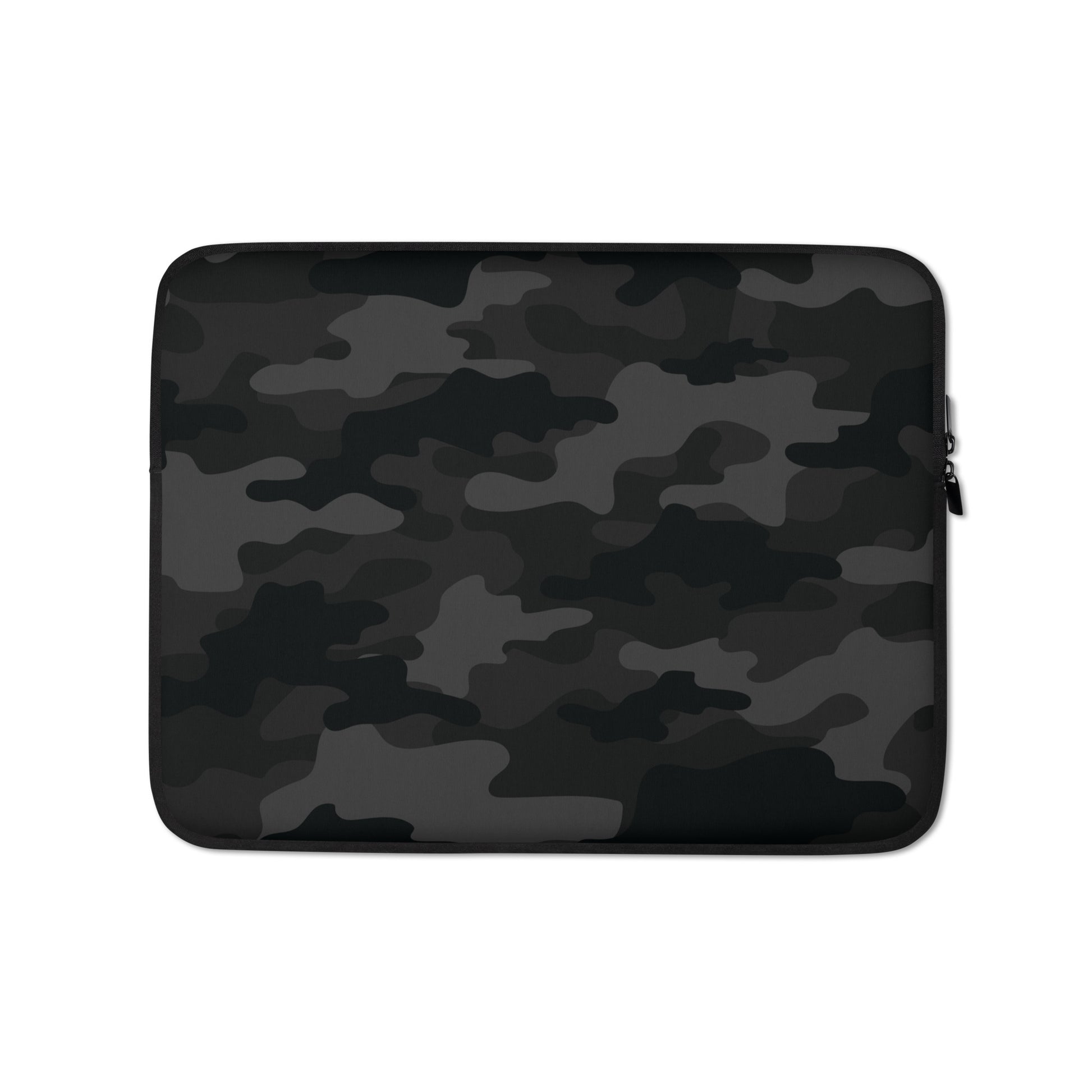 Camo Laptop Sleeve | Black Camouflage