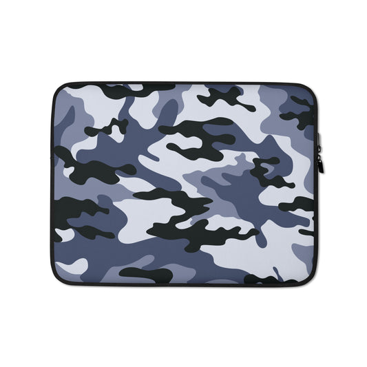 Camo Laptop Sleeve | Light Blue Camouflage