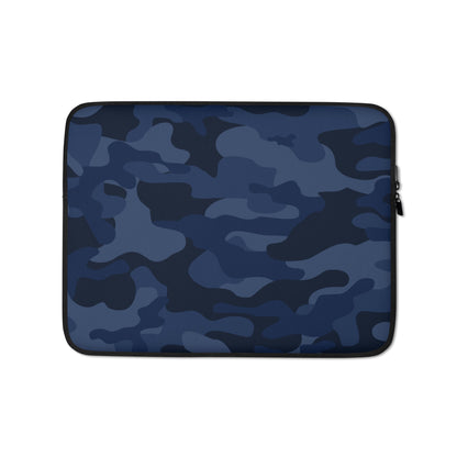 Camo Laptop Sleeve | Deep Blue Camouflage