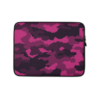 Camo Laptop Sleeve | Pink Digital Camouflage