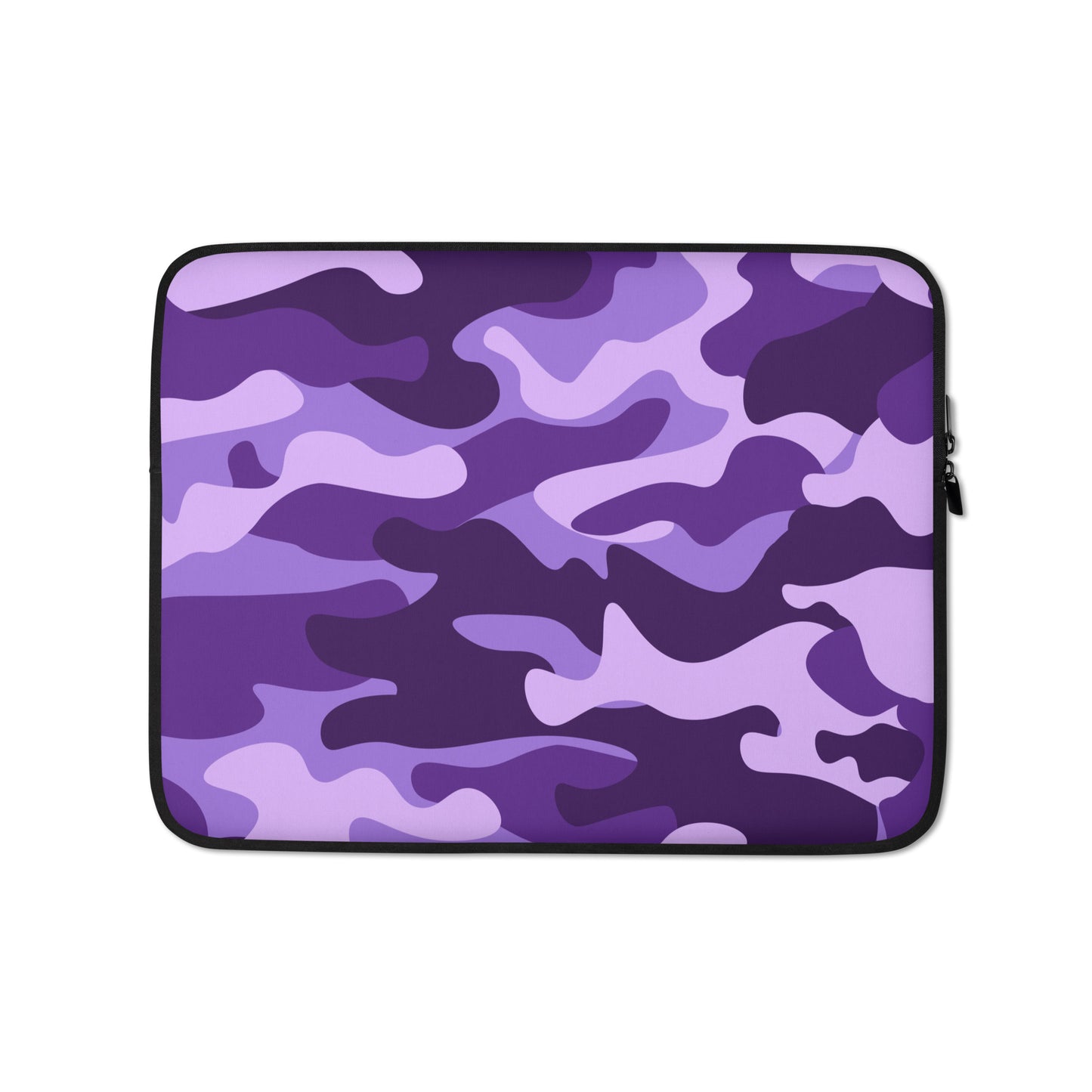 Camo Laptop Sleeve | Purple, Blue & Mauve Camouflage