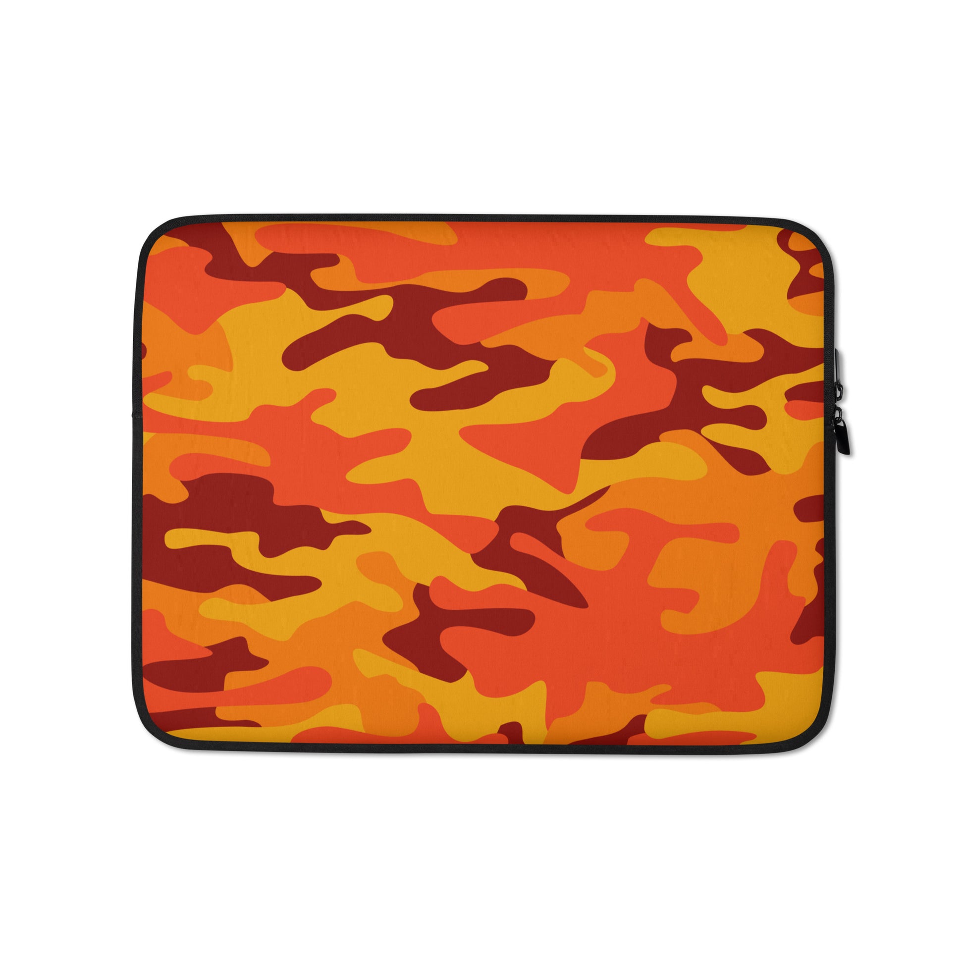 Camo Laptop Sleeve | Orange & Red Camouflage