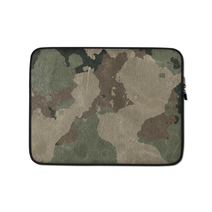 Camo Laptop Sleeve | Dirty Old Brown Camouflage