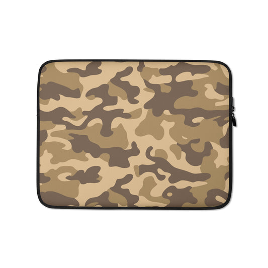 Camo Laptop Sleeve | Khaki Camouflage