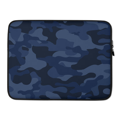 Camo Laptop Sleeve | Deep Blue Camouflage