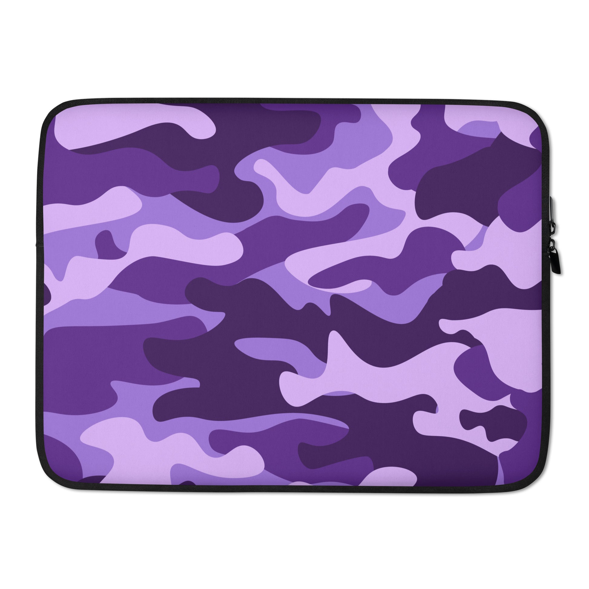 Camo Laptop Sleeve | Purple, Blue & Mauve Camouflage