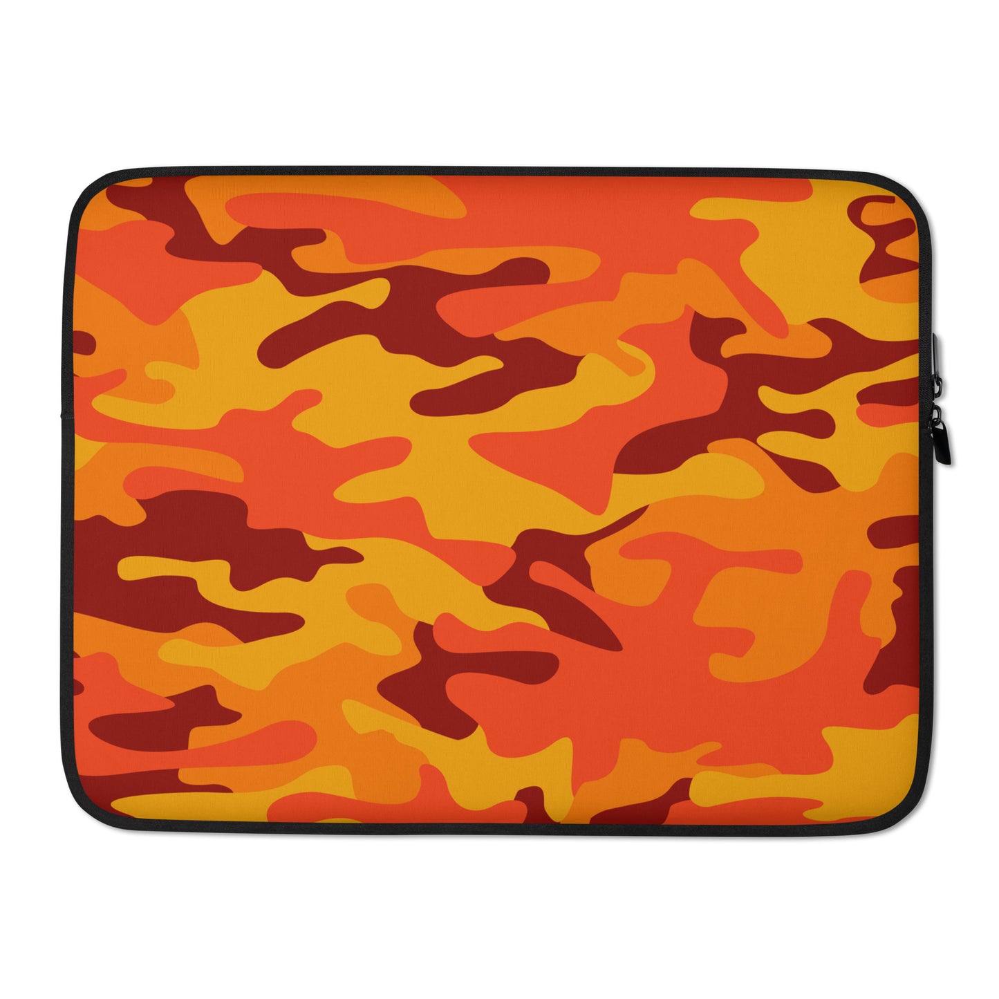 Camo Laptop Sleeve | Orange & Red Camouflage