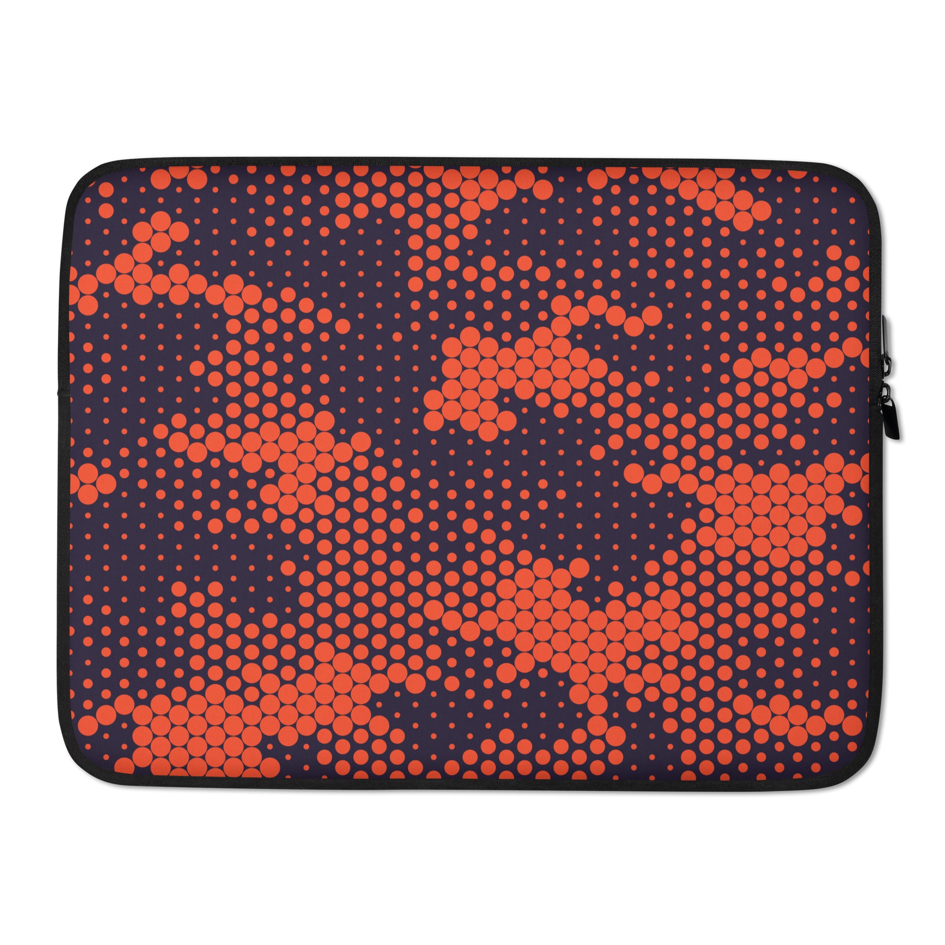 Camo Laptop Sleeve | Orange & Blue Camouflage