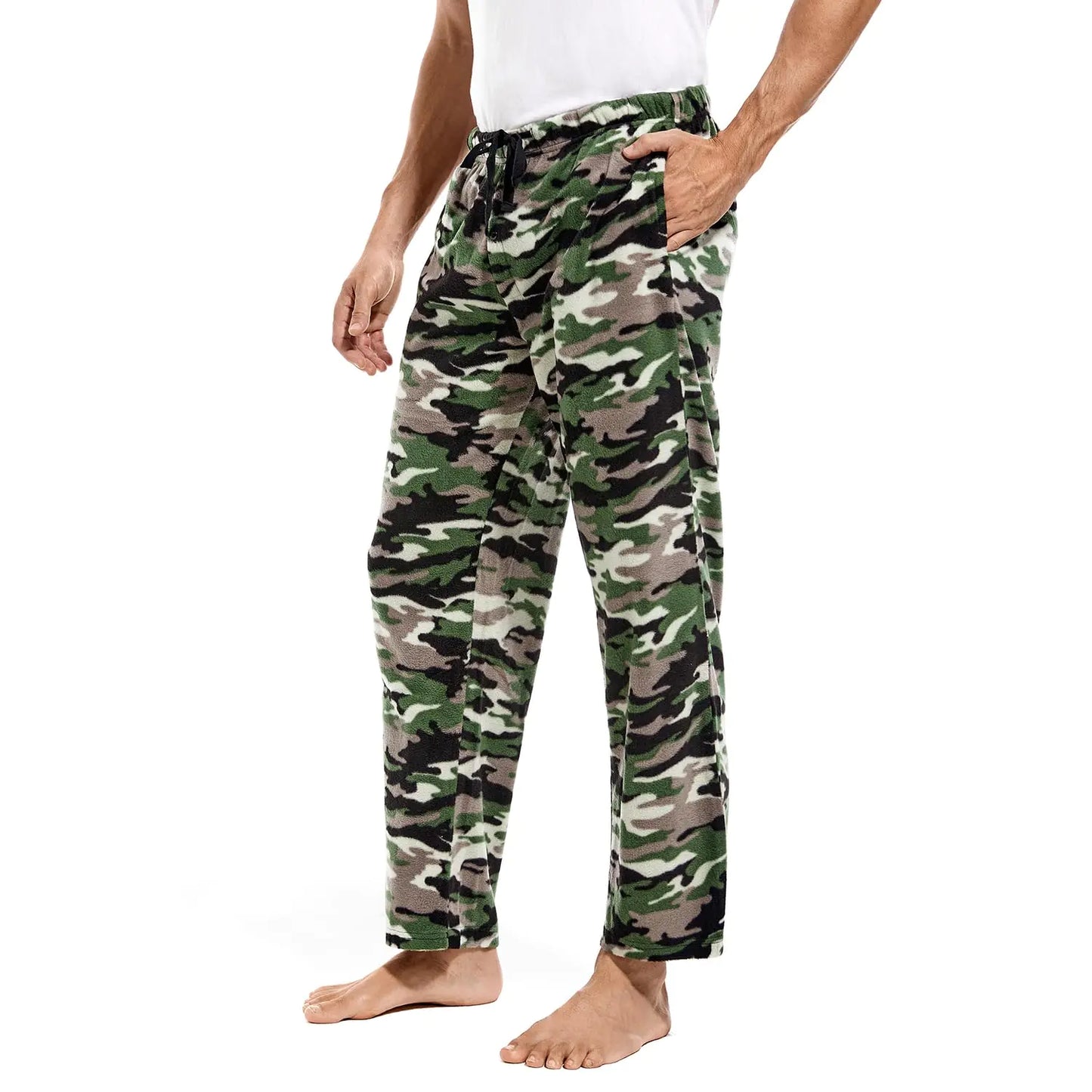 DG Hill 1Pack or 3Pack Mens PJ Pajama Pants Bottoms Fleece Lounge Pants