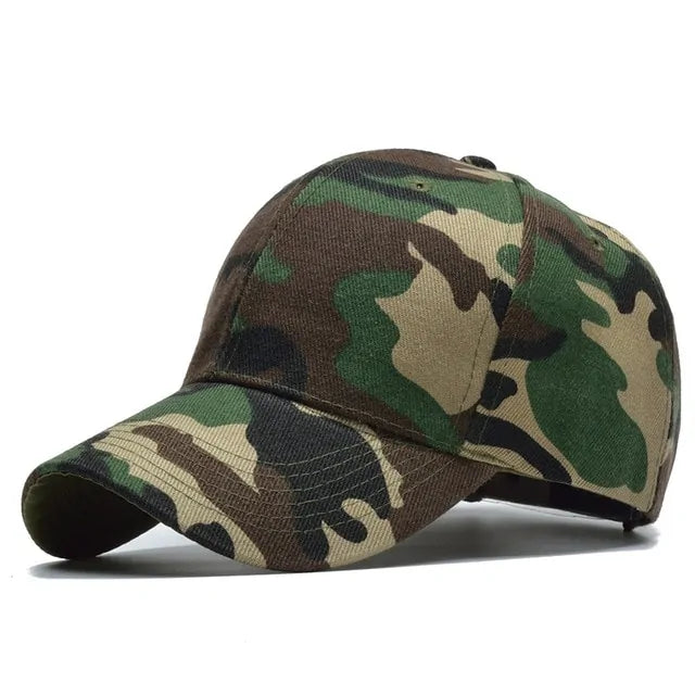 Snow Camo Baseball Cap