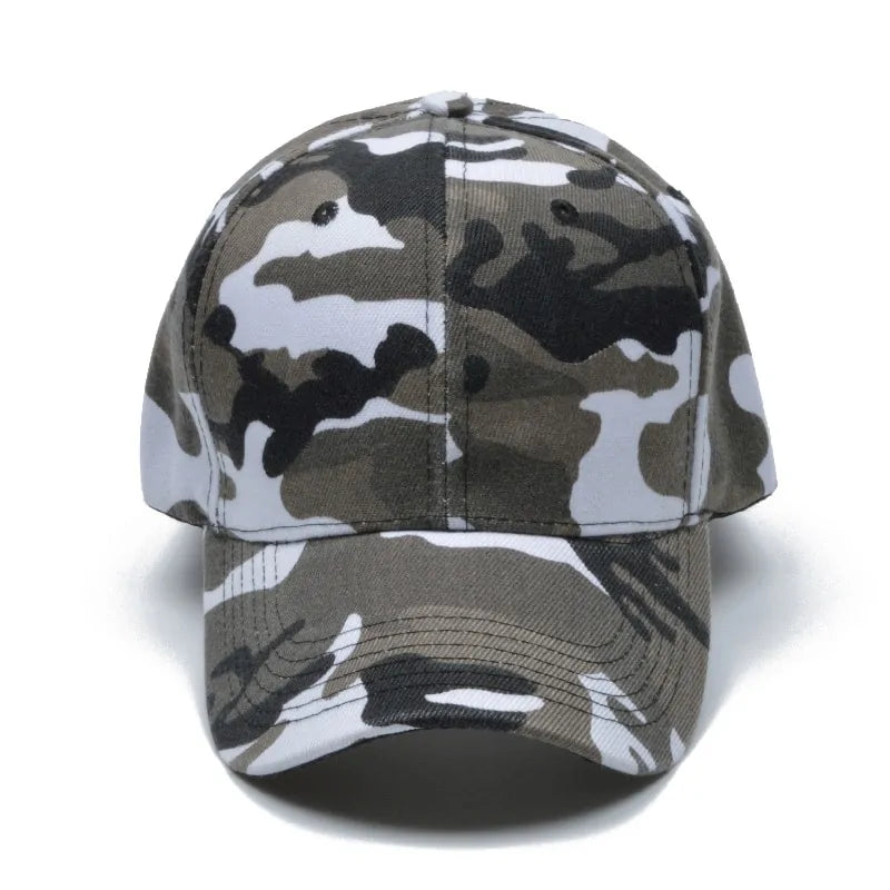 Snow Camo Baseball Cap